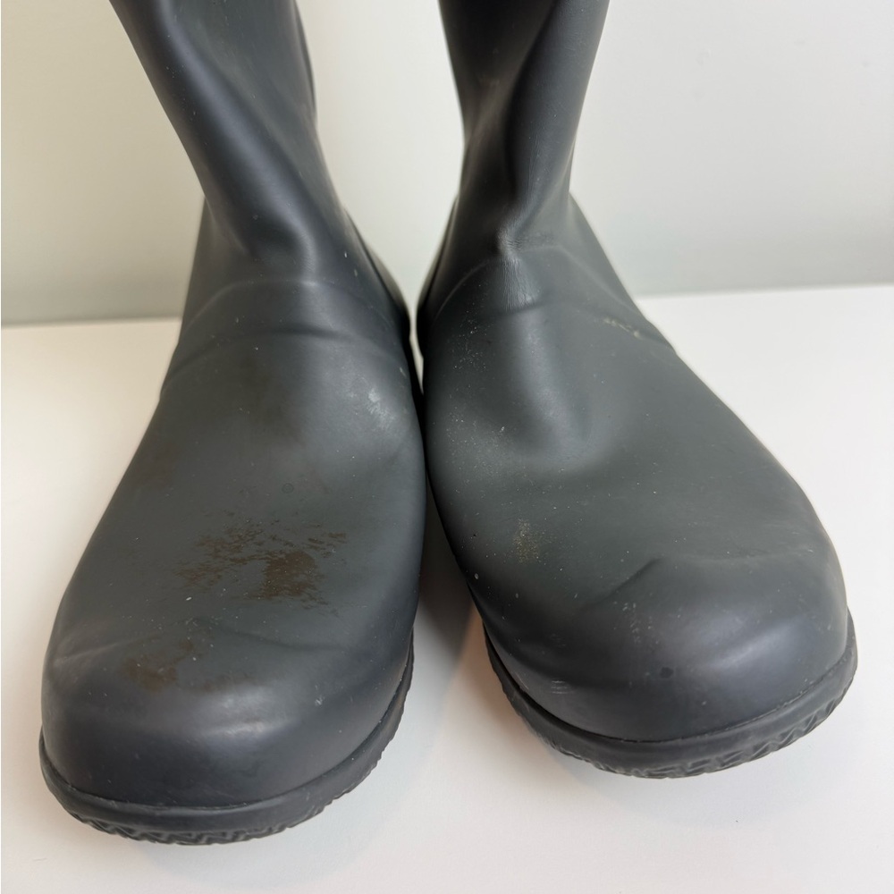 HUNTER Matte Black Boots size 6 - Picture 10 of 16